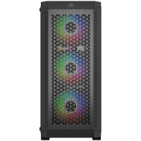 POWERBOOST PB-PS5847B 600W ATX USB 3.0 RAINBOW FANLI MESH GAMING SIYAH KASA - 2