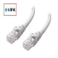 S-LINK SL-CAT6030 30CM GRİ CAT6 PATCH KABLO
