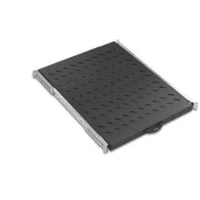 LANDE LN-RAF-HRA-D100-BL AGIR HIZMET TIPI HAREKETLI RAF, D=1000MM, YUK KAPASITESI 50 KG, TAM TELESKOPIK (SIYAH)