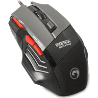 EVEREST SGM-X7 PRO  SİLVER 7200 DPİ MAKROLU USB OYUNCU 2 İN 1 PAD + MOUSE - 3