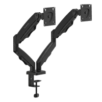 TITANPRO FL02 (FMK-8710) 17-32" ÇİFT KOLLU AMORTİSÖRLÜ MONİTÖR STANDI (SİYAH) - 3