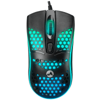 EVEREST SM-654 ECO USB SIYAH 4D OPTIK LED IŞIKLI GAMING OYUNCU MOUSE - 2