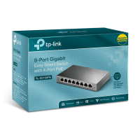 TP-LINK TL-SG108PE 8 PORT GIGABIT EASY SMART MASAÜSTÜ SWITCH(4 PORT PoE) - 3
