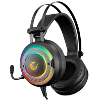 RAMPAGE G7 X-RUNNER SİYAH RGB LED 7.1 GAMING MIKROFONLU OYUNCU KULAKLIĞI - 2
