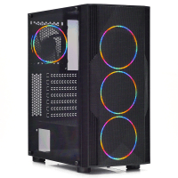 DARK DIAMOND PRO DKCHDIAMONDPROMS750BR MESH 750W 80+ BRONZE 4X12CM FAN, 1X USB3.0, 2X USB2.0 FULL AKRILIK OYUNCU KASASI (YENI)