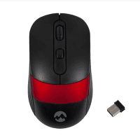 EVEREST SM-18 USB KABLOSUZ MOUSE SİYAH/KIRMIZI