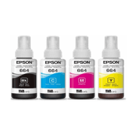 EPSON T664 ECOTANK 4 RENK ÇOKLU PAKET (CMYK)