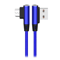 S-LINK SWAPP SW-C555 1M 3A MICRO LACIVERT KILIFLI METAL-L-KABLO