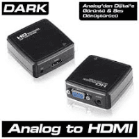 DARK DK HD AVGAXHDMI VGA to HDMI Aktif Dönüştürücü