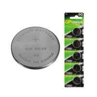 GP CR2032-C5 3V LITYUM DÜĞME PİL 5'Lİ PAKET (GPCR2032-2CPU5)