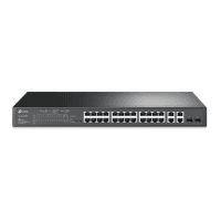 TP-LINK OMADA TL-SL2428P JETSTREAM 24-PORT 10/100MBPS + 4-PORT GIGABIT SMART SWITCH WITH 24-PORT POE+ 250W