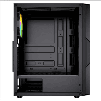 GAMEBOOSTER GB-PW908B  USB 3.0, ATX MESH, FIXED RGB FAN, SİYAH KASA  (PSU YOK) - 5