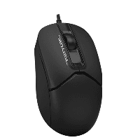 A4 TECH FM12 USB MOUSE 1000 DPI SİYAH - 2