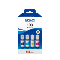 EPSON 103 CYAN/MAGENTA/YELLOW/BLACK MAVI/KIRMIZI/SARI/SIYAH T00S6 4LÜ MULTIPACK KARTUŞ SETI