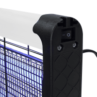 ASONIC AS-A29 SİYAH BÜYÜK BOY 6W+ 2000V ZİNCİR ASKILI İKİ LEDLİ SİNEK ÖLDÜRÜCÜ - 4