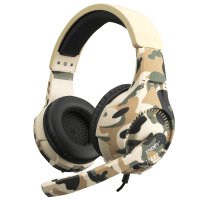 SNOPY SN-8800 GAMETIME KAMUFLAJ DESENLİ PC 3,5M PS4-XBOX-MOBILE GAMING OYUNCU MİKROFONLU KULAKLIK