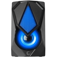 RAMPAGE RMS-G19 2.0 5 WATT LED IŞIKLI SİYAH MULTIMEDIA SPEAKER - 4