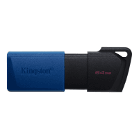 KINGSTON 64GB (DTXM/64GB) USB3.2  DATA TRAVELER EXODIA M SİYAH/MAVİ