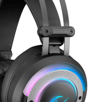 RAMPAGE G7 X-RUNNER SİYAH RGB LED 7.1 GAMING MIKROFONLU OYUNCU KULAKLIĞI - 5