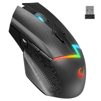 RAMPAGE DROP M3 V2 24000 DPI 3311 SENSÖR SİYAH RGB ŞARJLI KABLOSUZ 80 MİLYON HUANO SWITCH GAMING OYUNCU MOUSE