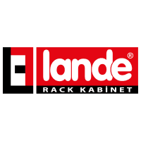 LANDE HL08CMS42U8000J3­BL PAKETLI 42U 80 J3 TIPI (V2) HL CIFT METAL DUZ O KILITLI KAPAK SETI