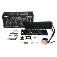 DARK AQUAFORCE W360 DKCCW360 360MM FIXED RGB LEDLI SIVI SOĞUTMA - 11