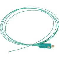 ALFAFONET PGT-SCM3TBLZAQ-01 1METRE PIGTAIL TURKUAZ SC OM3 TIGHT BUFFER LSZH (FİBER ŞEFFAF VE KABLO DIŞI KILIFI RENKLİ)