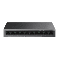 TP-LINK LS110P 10-PORT 10/100MBPS DESKTOP SWITCH WITH 8-PORT POE+
