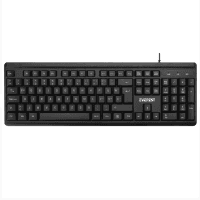 EVEREST KB-741F SİYAH/GRİ USB 2 METRE BAKIR KABLOLU TAMAMEN TÜRKÇE F KLAVYE