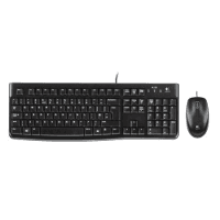 LOGITECH MK120 KABLOLU KLAVYE VE MOUSE SETİ SİYAH 920-002560