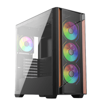 FRISBY FC-9575G 750W 80+ BRONZE USB3.0 4X12CM ARGB FAN SİYAH E-ATX KASA