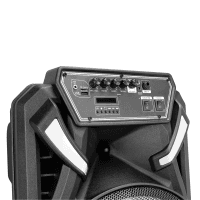 MIKADO MD-82KP MAX SIYAH USB+FM+TF KART+BT DESTEKLI KABLOSUZ MIKROFONLU ÖĞRETMEN/TOPLANTI ANFISI - 3