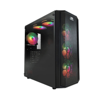 POWERBOOST X58RGB 650W 80+ USB 3.0 MESH 6XRGB FANLI GAMING KASA (JBST-X58RGB-650)