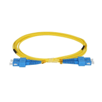 ALFAFONET PCH-SCSCA2DLZ20YE-02 2 METRE FİBER OPTİK PATCH CORD SC/ SC SINGLE MODE G657A2 DX LSZH SARI