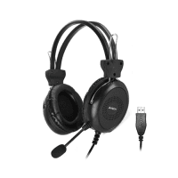 A4 TECH HU-30 MİKROFONLU KULAKLIK USB SİYAH