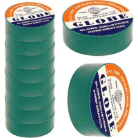 GLOBE YEŞİL İZOLE BANT ELEKTRİK BANDI  0.13MM X 19MM X 10YDS - 2