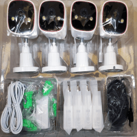 APRONX BS420 4 KANAL NVR + 3MP 4 KAMERA FULL COLOR MİKROFONLU WIFI SET - 2