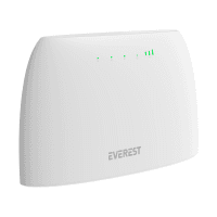 EVEREST EWR-4G03 300MBPS 2.4GHZ WIFI 1XWAN 1XLAN 1XSIM CARD 4G LTE WIRELESS ROUTER - 5
