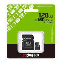 KINGSTON CANVAS SDCS3/128GB 128 GB SELECT PLUS GEN3 MICRO SDXC UHS-I 150MB/S