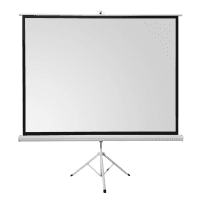 EVEREST TPP-180 180*180CM ARKASI SİYAH FONLU TRİPODLU PROJEKSİYON PERDESİ