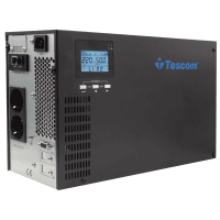 TESCOM CL-101 1 KVA 1F/1F 3X12V 9AH ONLINE UPS SNMP DAHIL (YANDAN EKRAN) (900960229)