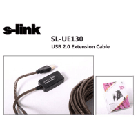 S-LINK SL-UE130 USB2.0 10m UZATMA KABLOSU